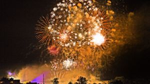 Am Wochenende findet das Feuerwerksfestival „Flammende Sterne“ in Ostfildern statt – schon zum 19. Mal. Foto: Horst Rudel