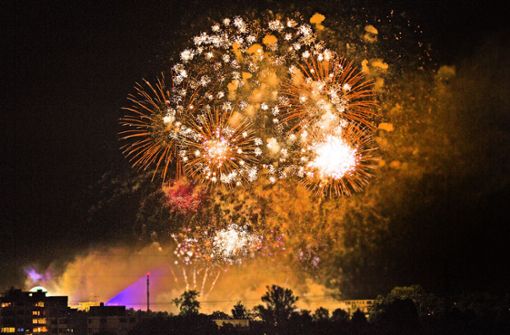 Am Wochenende findet das Feuerwerksfestival „Flammende Sterne“ in Ostfildern statt – schon zum 19. Mal. Foto: Horst Rudel