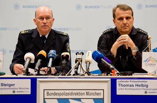 Zwei Wochen vor dem G7-Gipfel im oberbayerischen Elmau berichtet die Bundespolizei über ihren Einsatz zur Absicherung des Großereignisses.  Foto: dpa