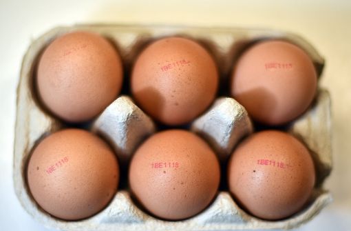 Eier haben dem Lebensmittel- und Futtermittelgesetz nach nur einen Herkunftsstempel. Foto: dpa/Symbolbild