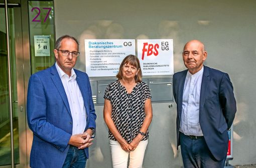 „Entscheidung mit Wehmut“: Frank Kaltenborn, Elvira Postic und Dekan Bernd Weißenborn äußerten sich zum Aus der FBS. Foto: Roberto Bulgrin