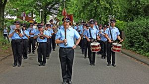 Der Musikzug der Freiwilligen Feuerwehr in Stuttgart-Wangen hat im vergangenen Jahr 23 Auftritte bestritten. Foto: privat
