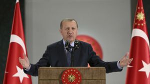 Der türkische Präsidente Recep Tayyip Erdogan genehmigte den Lehrplanentwurf. Foto: Presidency Press Service