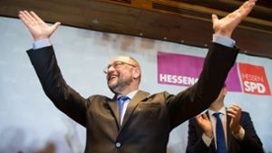 Der SPD-Kanzlerkandidat und künftige Parteivorsitzende, Martin Schulz, hat allen Grund zur Freude. Foto: dpa