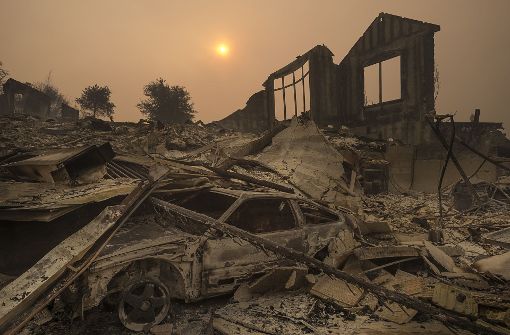 In Kalifornien wüten schwere Waldbrände. Foto: The Sacramento Bee/AP