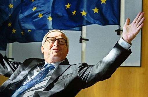 EU-Kommissionspräsident Jean-Claude Juncker wirbt  mit Elan für das europäische Projekt. Foto: Sander de Wilde