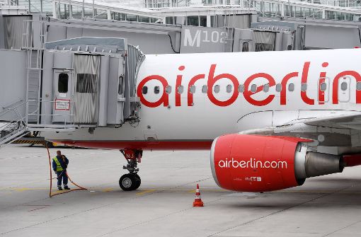 Die Fluggesellschaft Air Berlin ist insolvent. Foto: dpa
