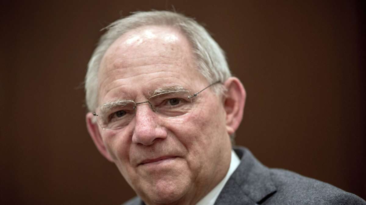 Wolfgang Schäuble: Früherer Bundestagspräsident  ist tot