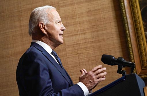 US-Präsident Joe Biden will mehr sein als der Anti-Trump. Foto: AFP/Andrew Harnik