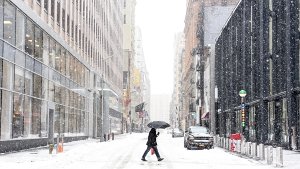 Blizzardwarnung für New York aufgehoben
