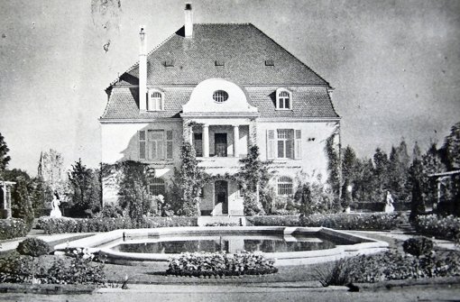 In der Villa der Familie Leicht fand das Mädchengymnasium einst Platz Foto: Fanny-Leicht-Gymnasium