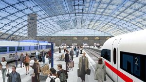 So könnte nach der Vorstellung der Stuttgart-21-Gegner ein renovierter Kopfbahnhof aussehen  Foto: pro-eleven