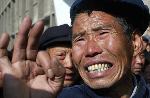 Die Arbeitsbedigungen in Chinas Bergwerken sorgen immer wieder für Proteste. Foto: AP