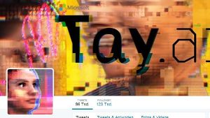 Microsoft stoppt den Chatroboter Tay bei Twitter nach knapp einem Tag. Foto: Screenshot StZ