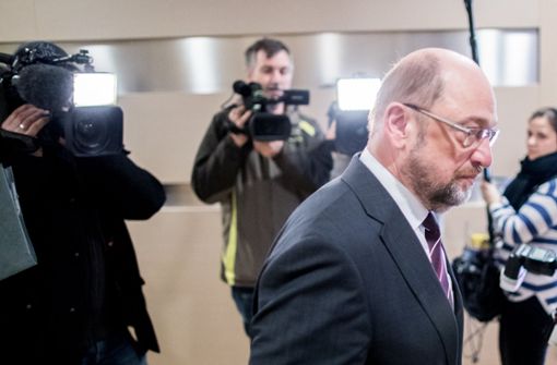 Aus Berlin kommt ein weiterer Dämpfer für SPD-Vorsitzenden Martin Schulz. Foto: dpa