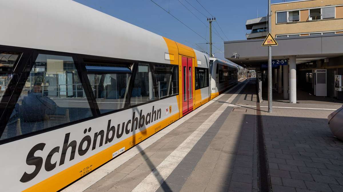 Lokführer-Streik von Mittwoch bis Freitag: Immerhin fährt die Schönbuchbahn noch – aber dann auch nicht mehr
