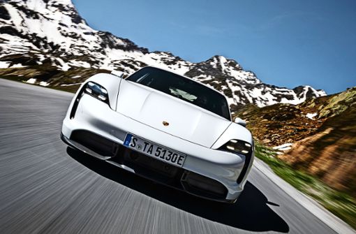 Der Werbespot ist Teil einer groß angelegten Marketing-Kampagne zum neuen Taycan. Foto: Porsche