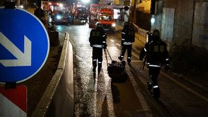 Stuttgarter Feuerwehr probt den Ernstfall