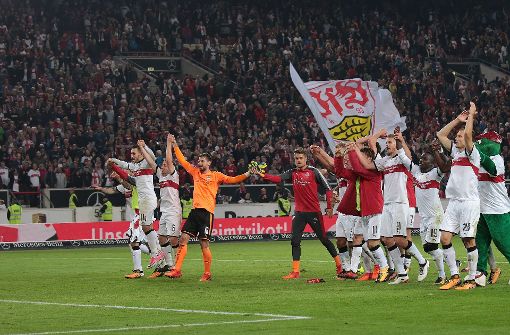 Bei sieben Spielern des VfB Stuttgart haben sich die Marktwerte verändert. Foto: Pressefoto Baumann