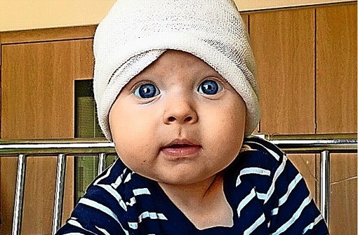 Der kleine Felix ist todkrank - doch noch gibt es Hoffnung, dass sich ein Stammzellen-Spender findet. Foto: privat