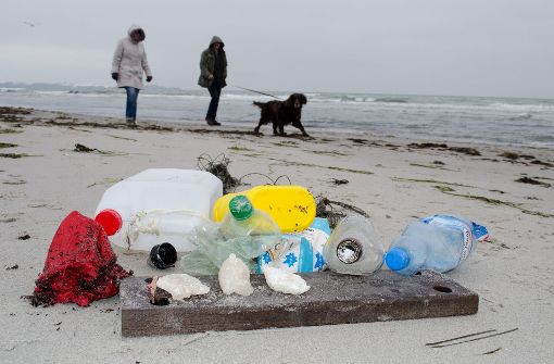Ein Vortrag in Fellbach widmet sich den Folgen von Plastikmüll in der Natur. Foto: dpa