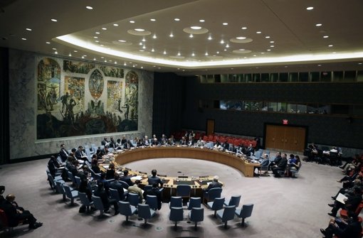 Der UN-Sicherheitsrat Foto: dpa