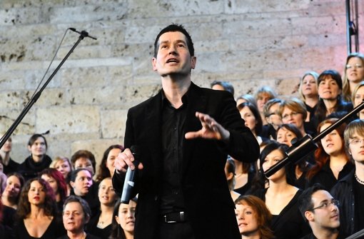 Thomas Dillenhöfer und der Chor Gospel im Osten sind in wenigen Tagen die Gastgeber des ungewöhnlichen Sängertreffens. Foto: privat