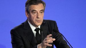 Präsidentschaftskandidat François Fillon will weiter Präsidentschaftskandidat bleiben. Foto: AP