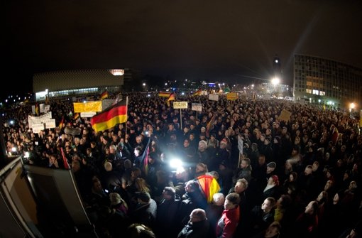 In Dresden will das Pegida-Bündnis wieder auf die Straße gehen. Foto: dpa-Zentralbild