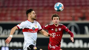 Thomas Müller überzeugte auf und neben dem Platz beim Spiel gegen den VfB Stuttgart. Foto: dpa/Tom Weller