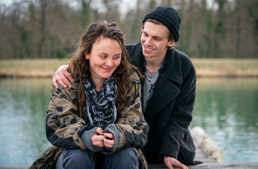 Caroline Cousin und Aniol Kirberg im SWR-„Tatort“ Foto: dpa     /Christian Koch