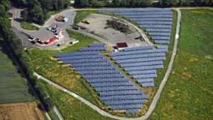 Auf dem Areal  der einstigen Deponie Lichte bei Kaisersbach soll die Fläche der bestehenden Solaranlage mehr als verdoppelt werden. Foto: AWRM
