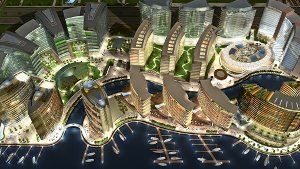 Stuttgarter Architekten lieferten das Grundkonzept für 60 Prozent des Viertels in Dubai. Foto: Kieferle&Partner