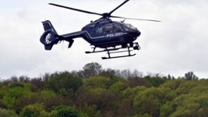 Bei der Suche nach dem Jungen wurde auch ein Hubschrauber eingesetzt (Symbolbild). Foto: dpa