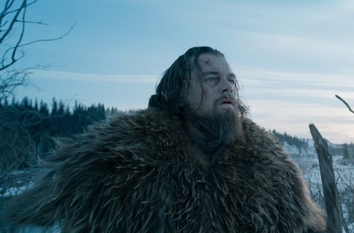 Leonardo DiCaprio spielt in „The Revenant“ die Hauptrolle. Der Film ist für zwölf Oscars nominiert worden, darunter „Bester Film“ und „Bester Hauptdarsteller“. Foto: Courtesy Twentieth Century Fox
