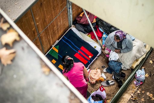 Die Hoffnung auf ein besseres Leben im reichen Deutschland treibt die Armustflüchtlinge hierher. Foto: Lichtgut/Max Kovalenko
