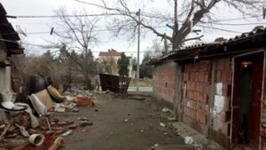 Die serbische Roma-Siedlung, in der die Familie gerade wohnt Foto: JHW