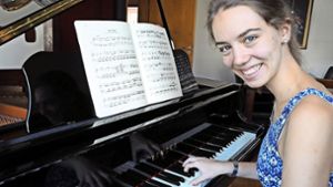 „Mit einem Instrument lernt man Disziplin“, sagt Karin Oehler. Die  talentierte Zuffenhäuserin möchte Schulmusik studieren. Foto: Georg Linsenmann