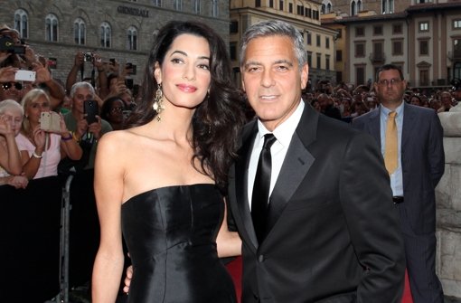 Amal Alamuddin und George Clooney Foto: Getty Images Europe