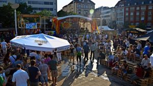 Das Marienplatzfest lockt jedes Jahr die Massen an. Foto: Archiv/ Sandra  Hintermayer