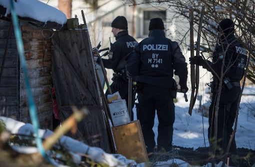Im Januar 2016 wurden auf einem Grundstück in Haar (Landkreis München) die Leiche eines jungen Mannes gefunden. Foto: dpa