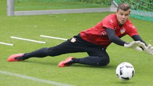 Mitch Langerak ist beim VfB Stuttgart die unangefochtene Nummer eins. Foto: Pressefoto Baumann
