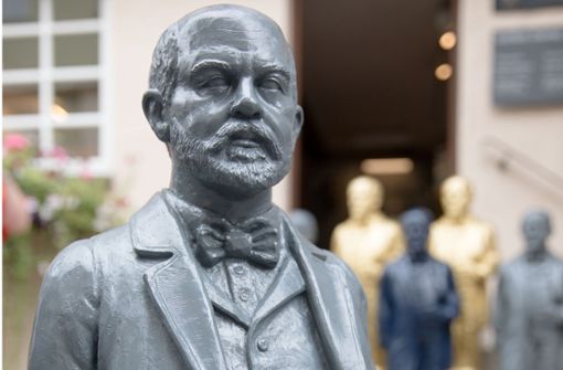 Gottlieb Daimler ist Gegenstand eines Kunstprojekts in Schorndorf. Foto: Frank Eppler