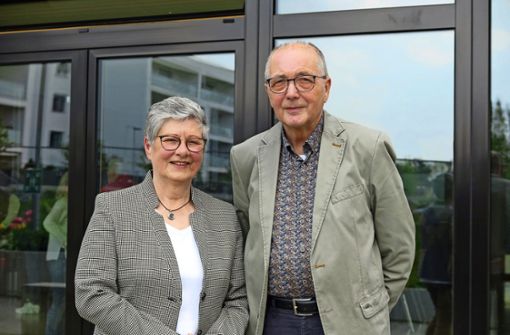 Sigrid und Roland Jacob haben eine Parkinson-Selbsthilfegruppe für Denkendorf und Umgebung gegründet. Foto: Ulrike Rapp-Hirrlinger