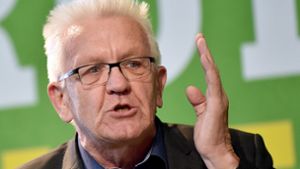 Der Ministerpräsident von Baden-Württemberg, Winfried Kretschmann, kritisiert den AfD-Fraktionschef Meuthen. Foto: dpa-Zentralbild