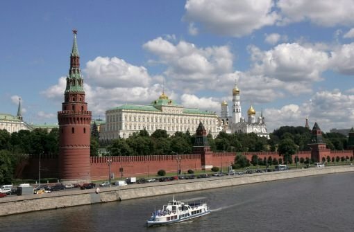 Blick auf den Kreml in Moskau Foto: dpa