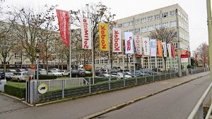 Auf dem früheren Kodak-Areal siedeln sich immer wieder neue Firmen an. Foto: Caroline Leibfritz