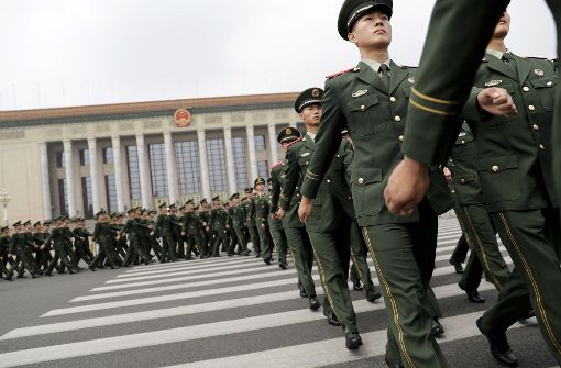 China demonstriert Stärke. Foto: AP POOL