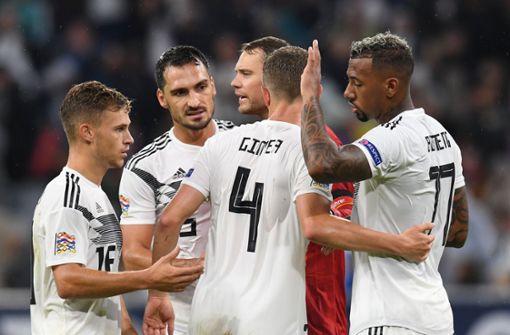 Die deutsche Nationalelf kann mit dem 0:0 gegen Frankreich sehr gut leben. Foto: dpa