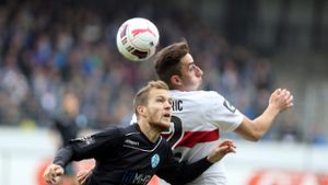 Der VfB Stuttgart II gewinnt das Stadtderby gegen die Stuttgarter Kickers 2:1. Foto: Pressefoto Rudel